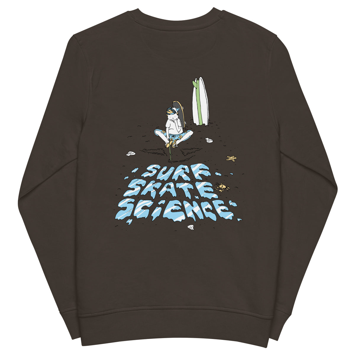 Surf Skate Science Unisex Organic Sweatshirt