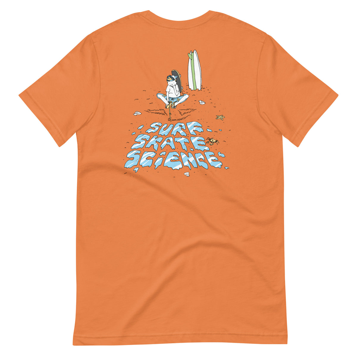 Surf Skate Science Unisex t-shirt