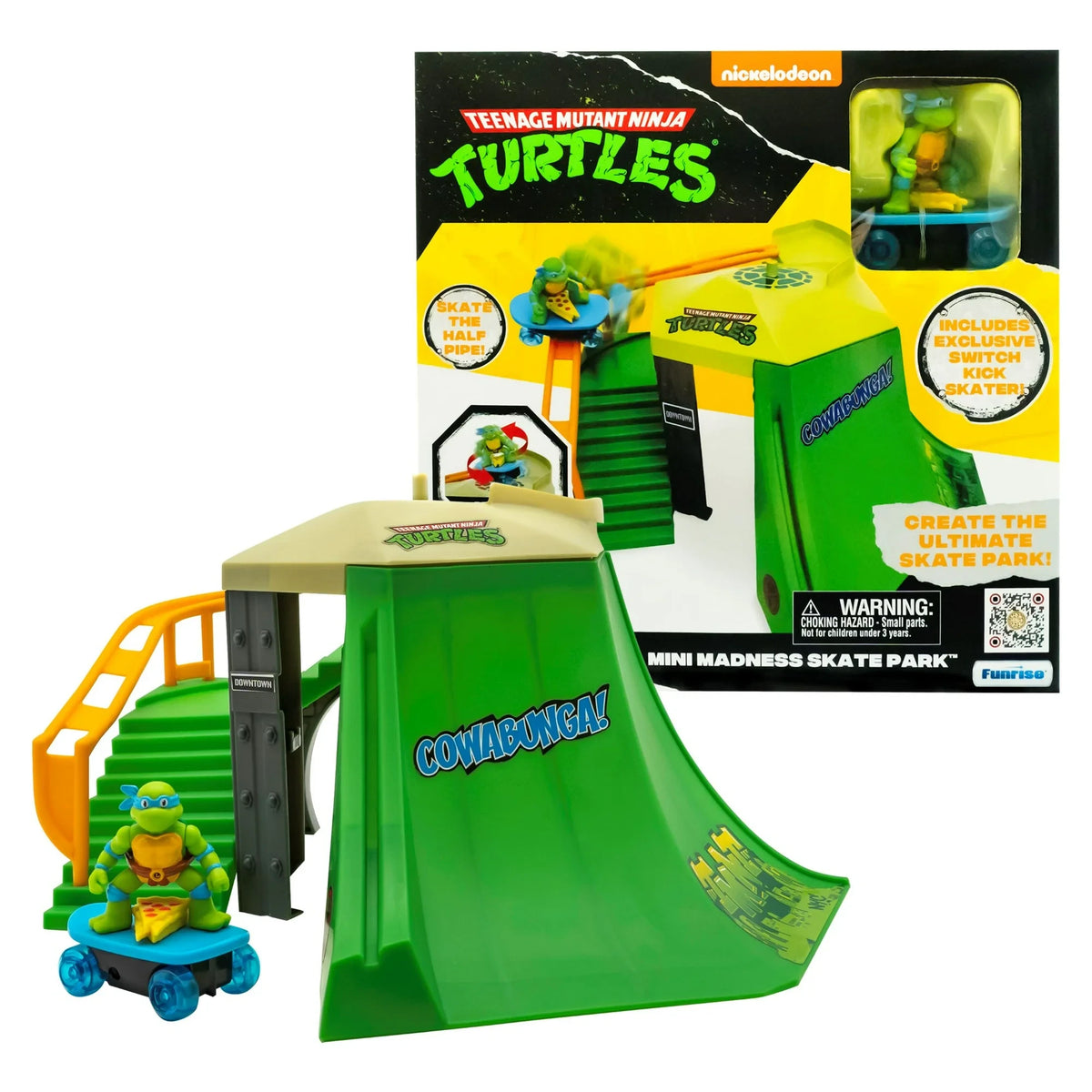 Teenage-Mutant-Ninja-Turtles-Mini-Madness-Skate-Park-Action-Figure-with-Exclusive-Leonardo
