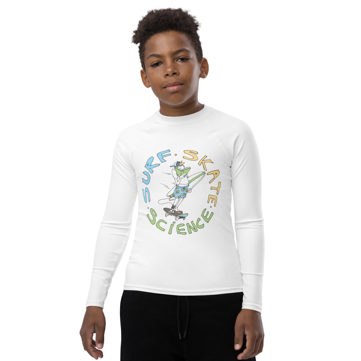 Surf Skate Science Youth Rash Guard