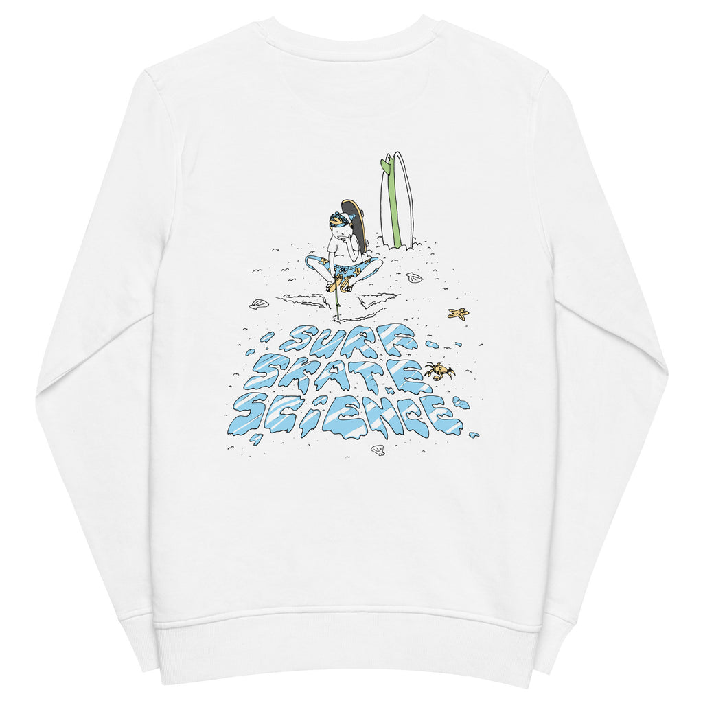 Surf Skate Science Unisex Organic Sweatshirt
