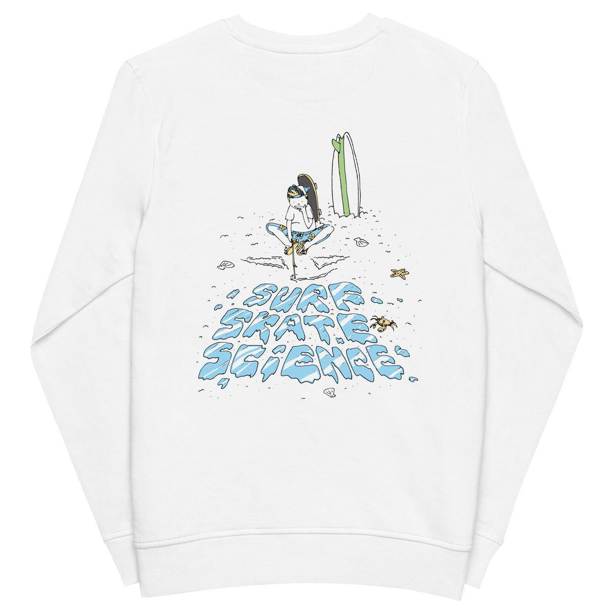 Surf Skate Science Unisex Organic Sweatshirt