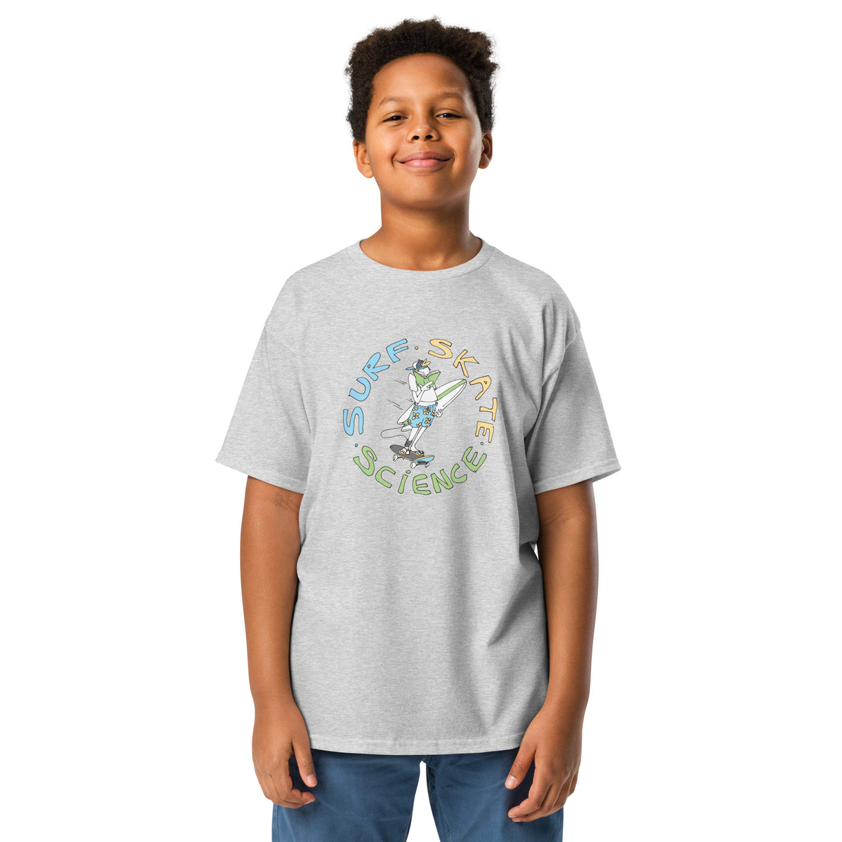 Surf Skate Science youth classic tee