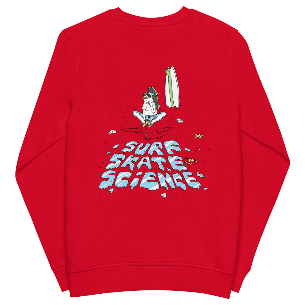 Surf Skate Science Unisex Organic Sweatshirt