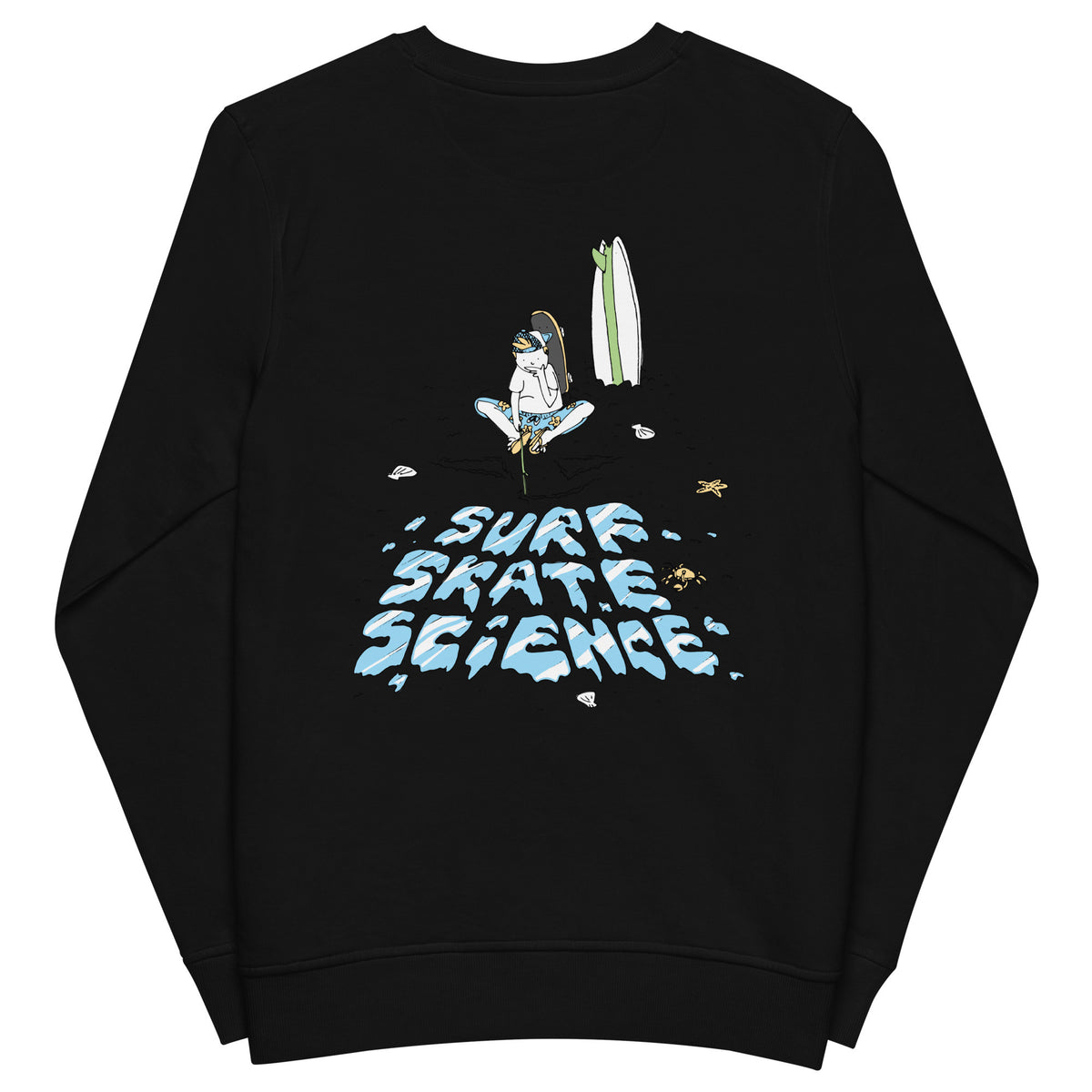 Surf Skate Science Unisex Organic Sweatshirt