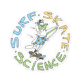 Surf Skate Science Stickers