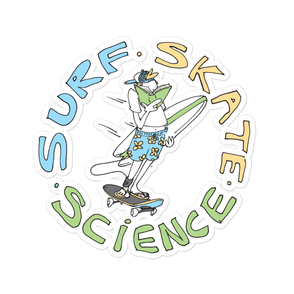 Surf Skate Science Stickers